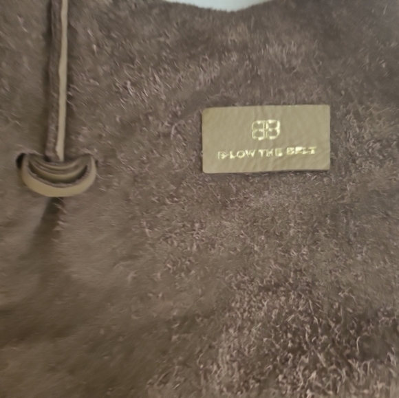 BELOW THE BELT LEATHER TOTE BAG TAN - Picture 11 of 11